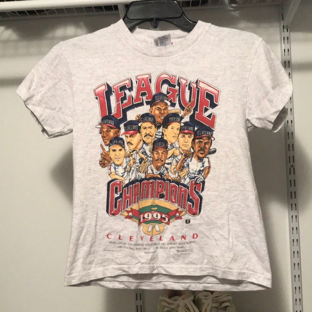 Vintage Cleveland Indians 1995 AL League Champs